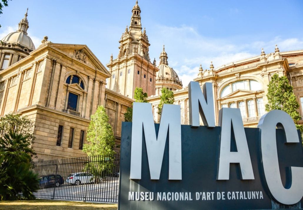 MNAC: Museu Nacional d'Art de Catalunya, in Barcelona, Spain.