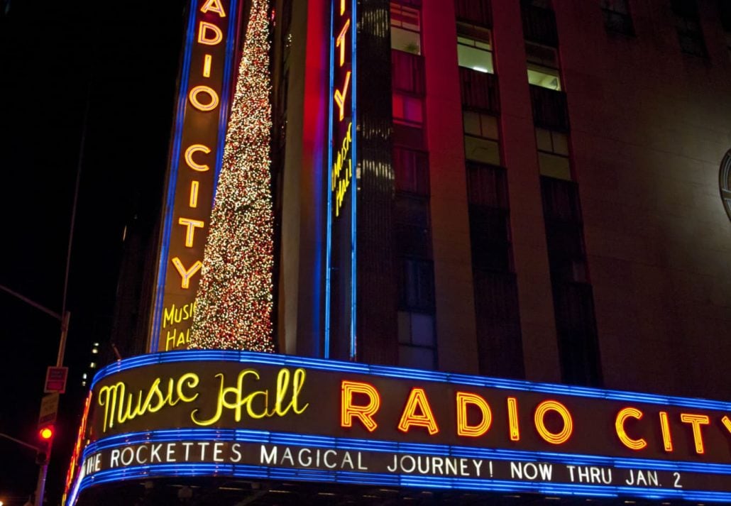 Radio City Music Hall Tree